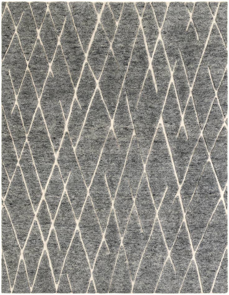 Detail image of 7' 10 x 7' 10 Atlas Moroccan Wool Square Rug