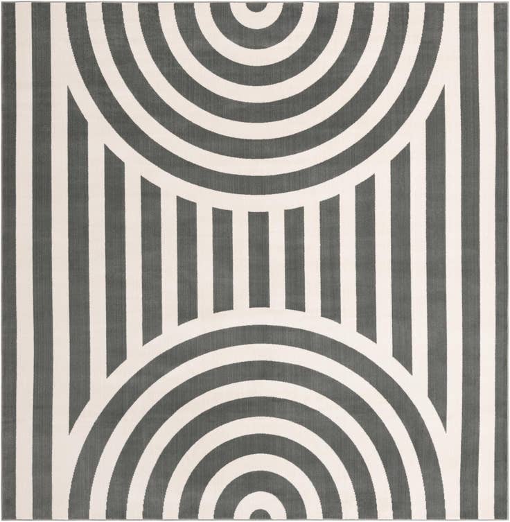 Detail image of 7' 10 x 7' 10 Whimsy Kids Square Rug