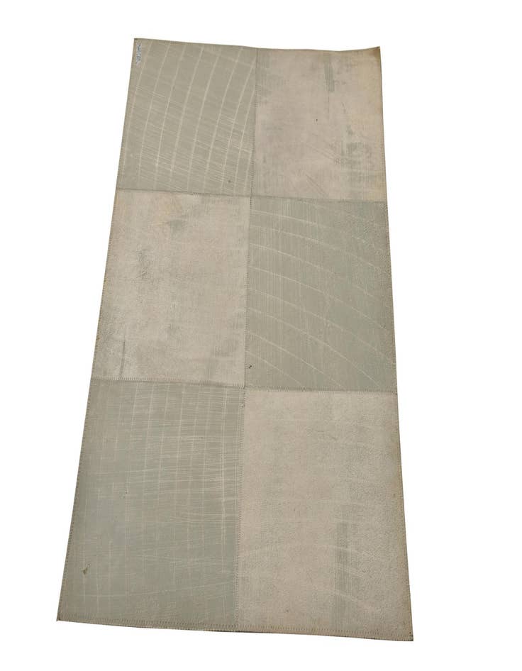 Detail image of 2' x 3' Cowhide Leather Rug