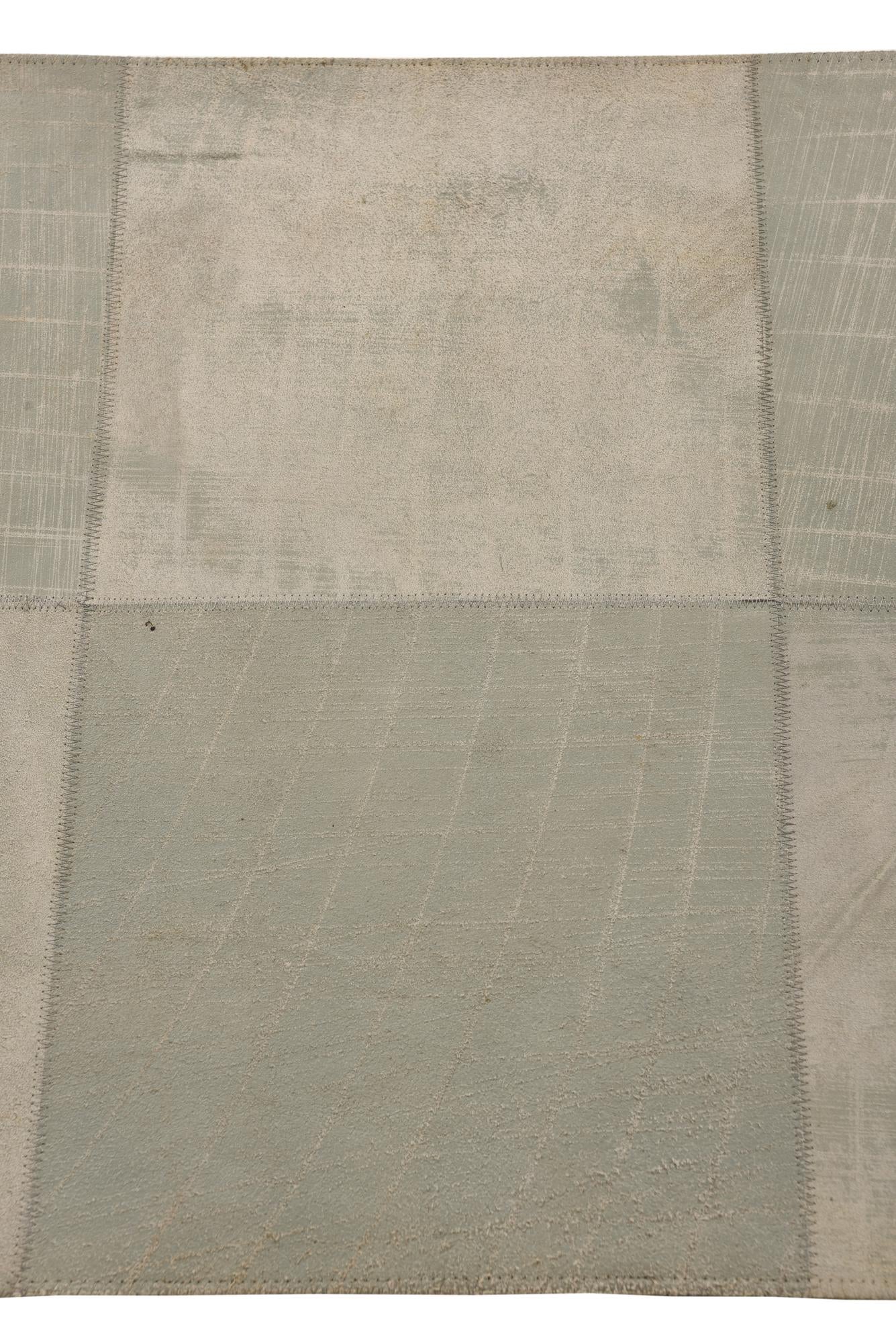 2' x 3' Cowhide Leather Rug