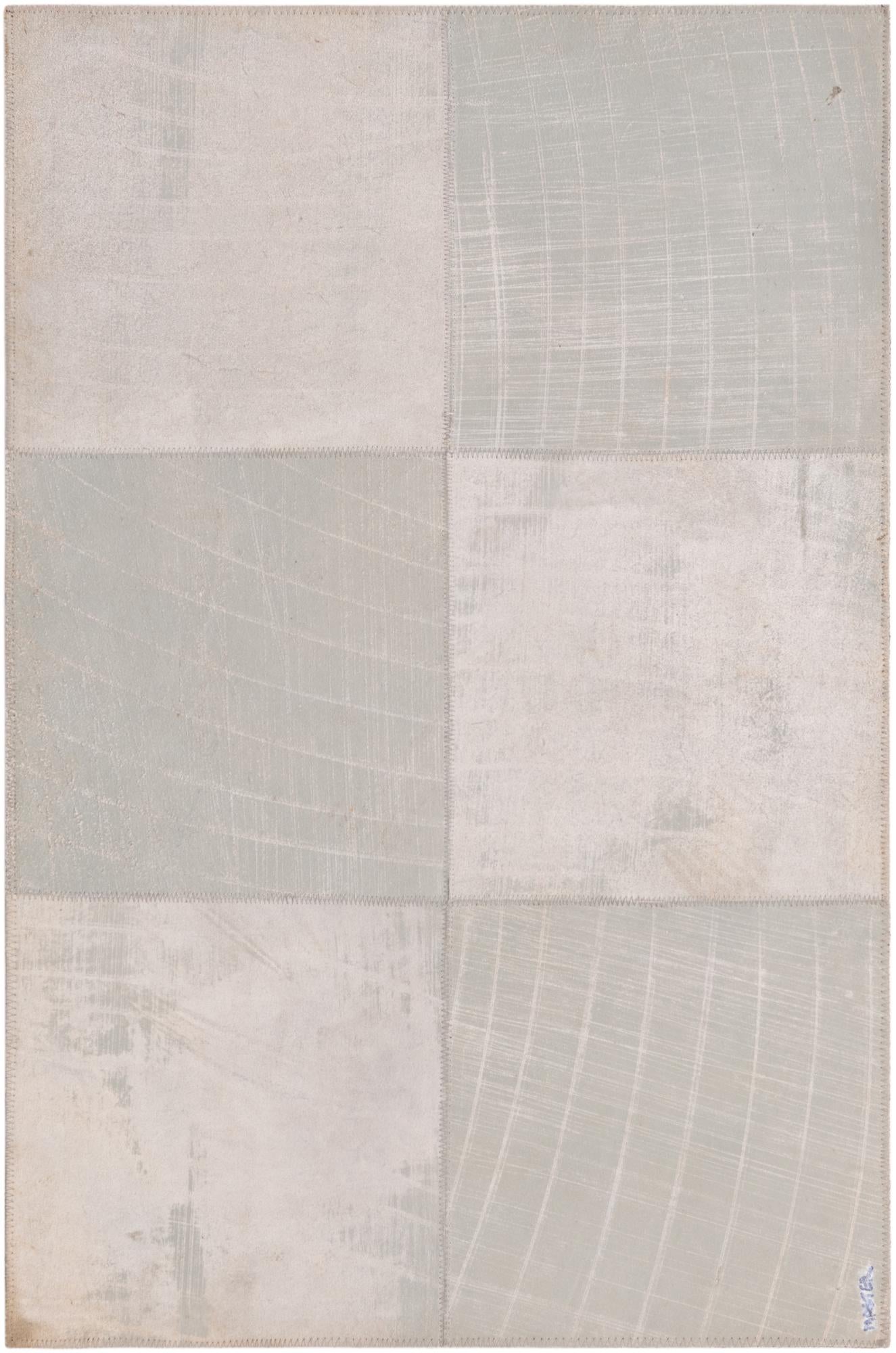 2' x 3' Cowhide Leather Rug