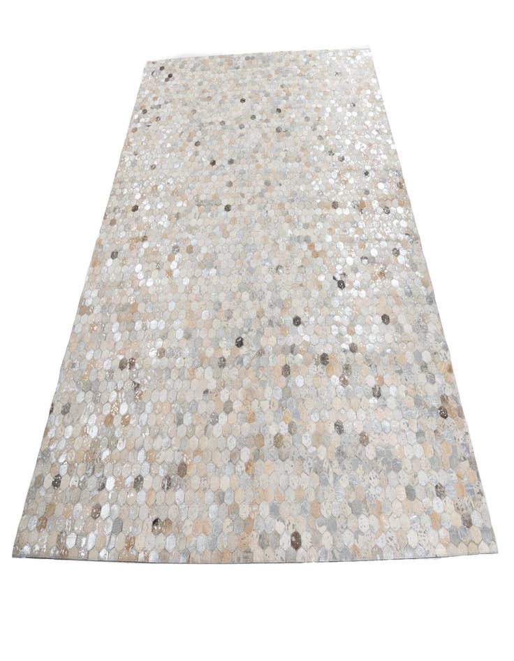 Detail image of 7' 10 x 9' 10 Cowhide Leather Rug