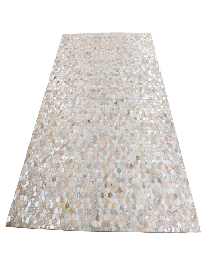 Detail image of 8' x 10' Cowhide Leather Rug