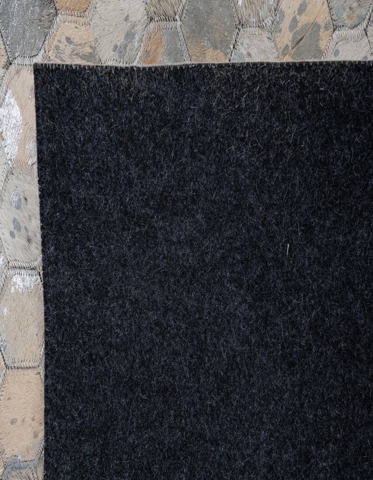 Detail image of 8' x 10' Cowhide Leather Rug