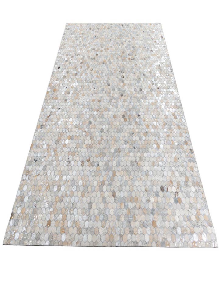 Detail image of 8' 2 x 10' Cowhide Leather Rug