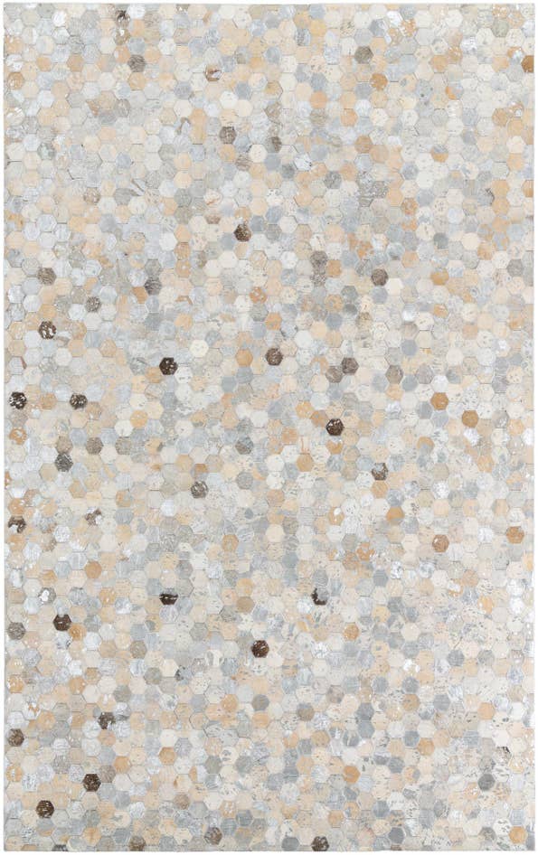 Detail image of 155cm x 245cm Cowhide Leather Rug