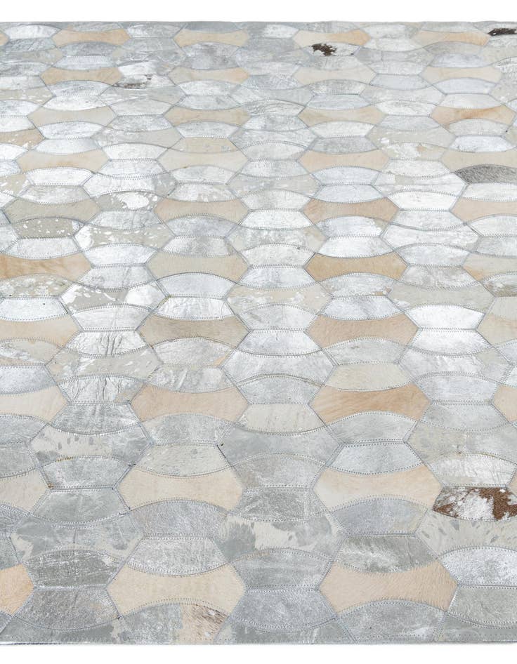 Detail image of 5' x 8' Cowhide Leather Rug