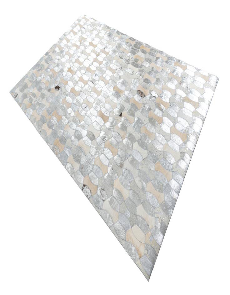 Detail image of 5' x 8' Cowhide Leather Rug