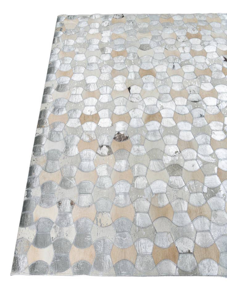 Detail image of 5' x 8' Cowhide Leather Rug