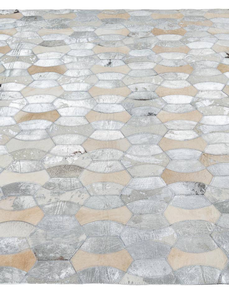 Detail image of 5' x 8' Cowhide Leather Rug