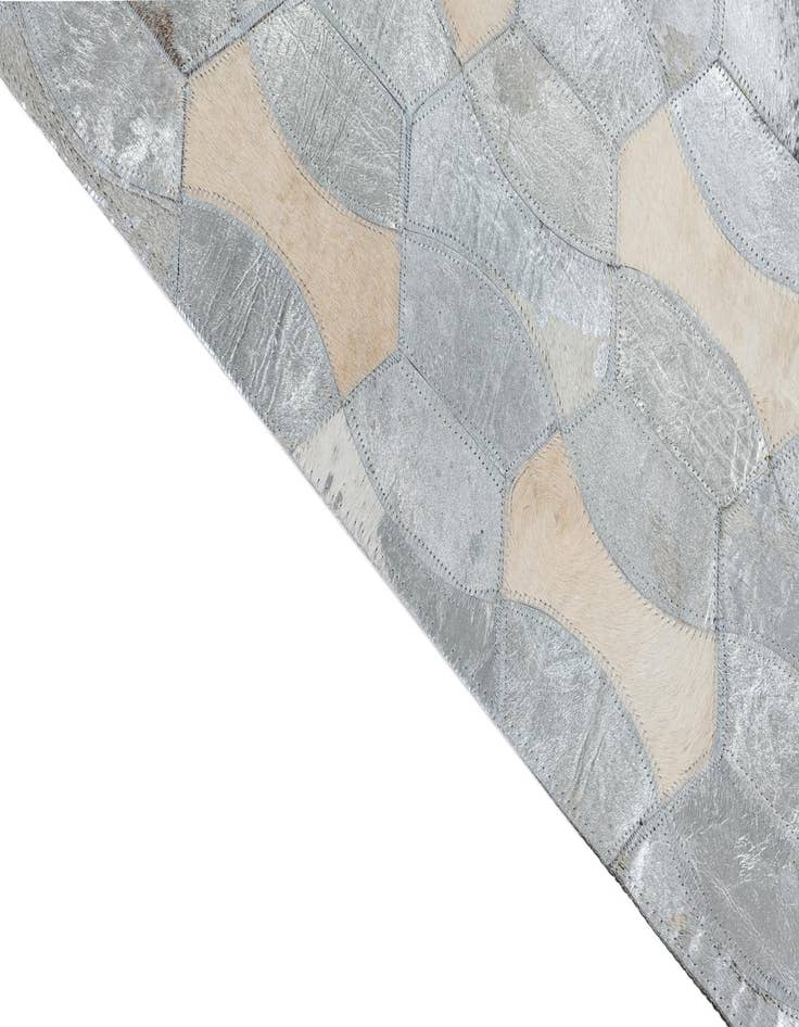 Detail image of 5' x 8' Cowhide Leather Rug