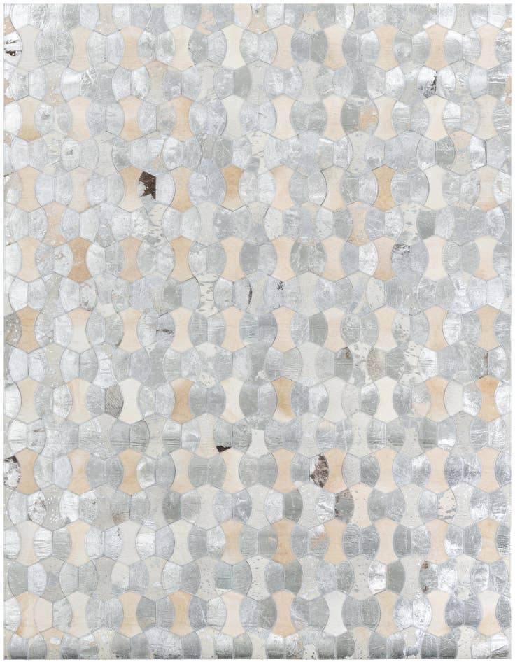 Detail image of 5' x 8' Cowhide Leather Rug