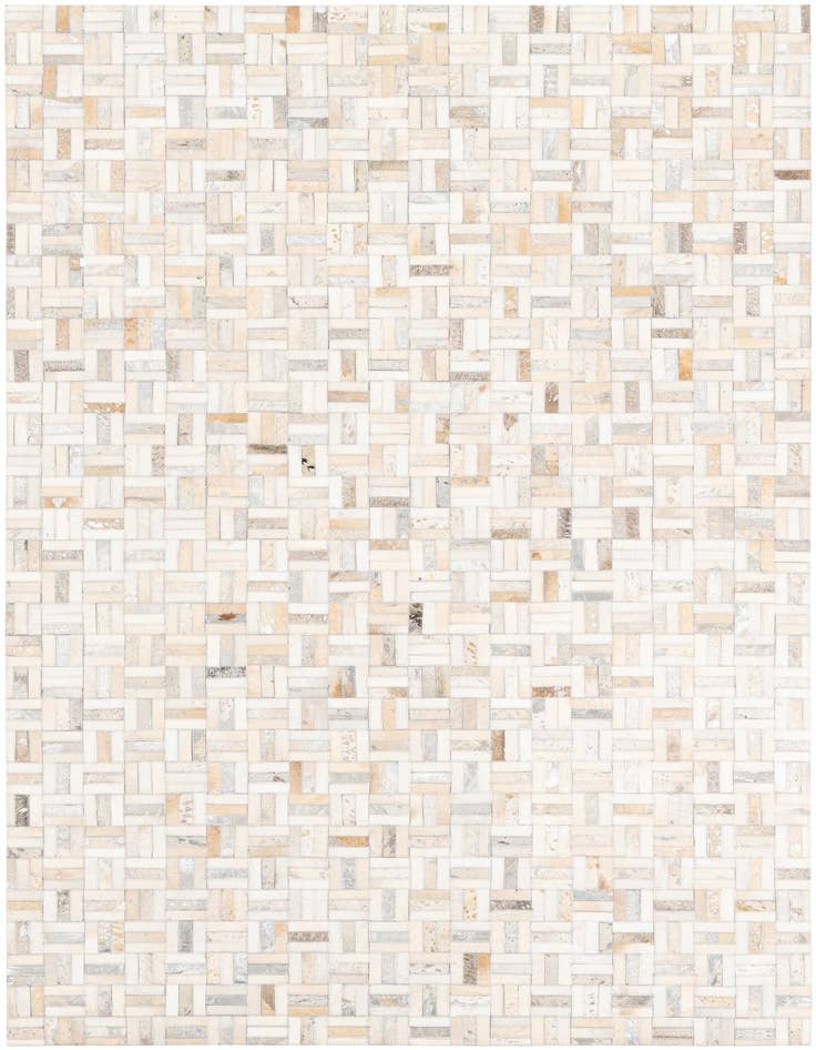 Detail image of 5' x 8' Cowhide Leather Rug