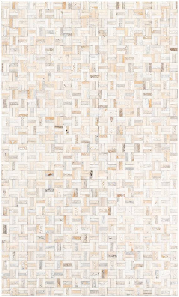 Detail image of 5' x 8' Cowhide Leather Rug