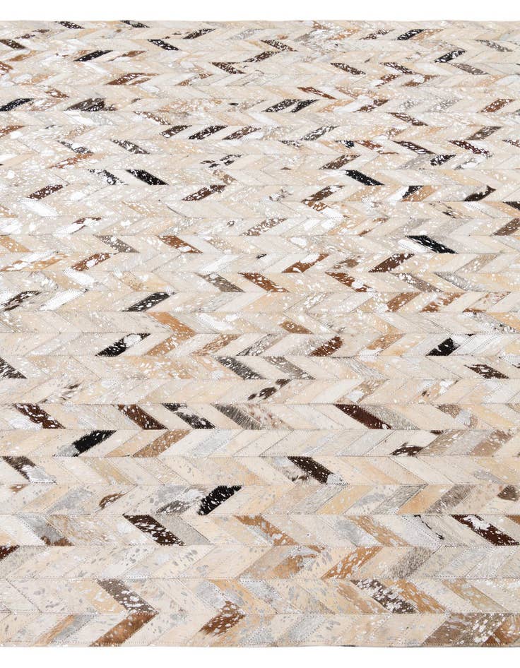 Detail image of 5' x 8' Cowhide Leather Rug