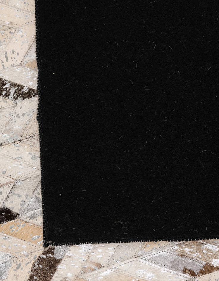 Detail image of 5' x 8' Cowhide Leather Rug