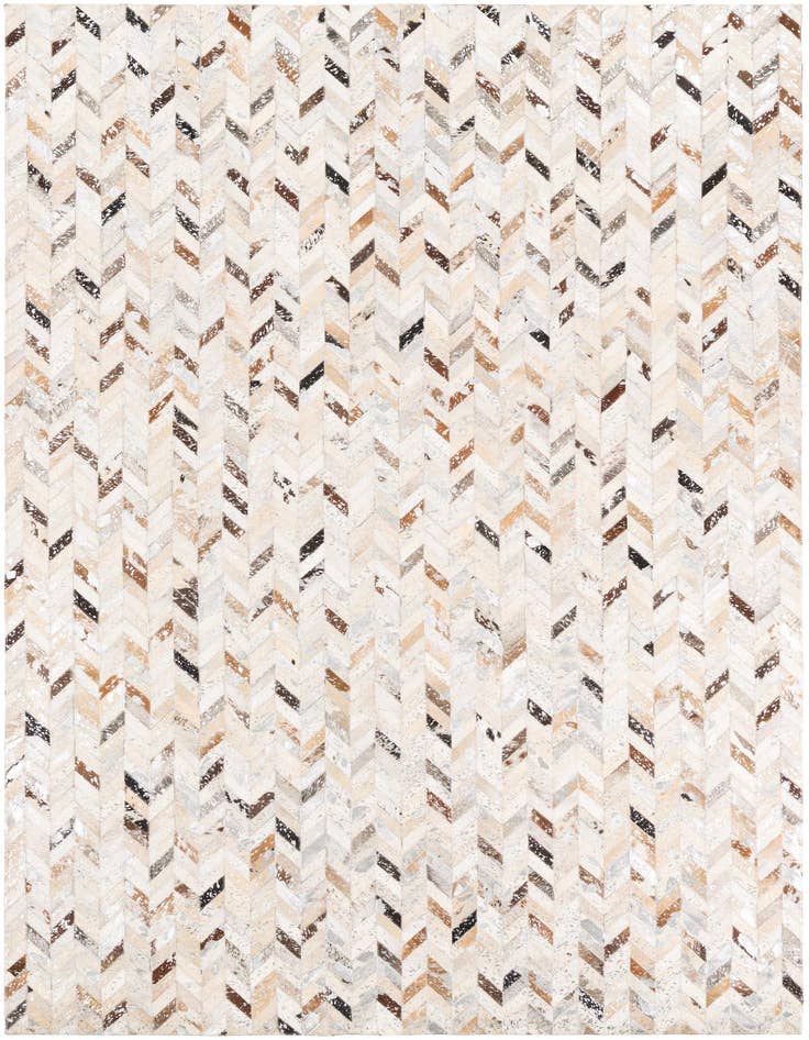 Detail image of 5' x 8' Cowhide Leather Rug