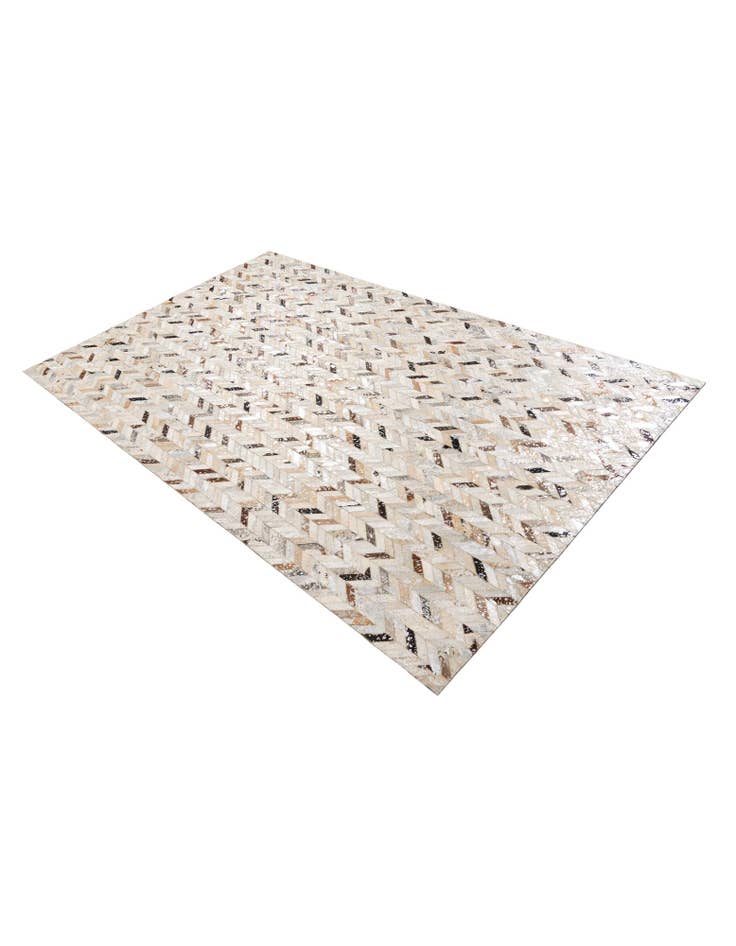 Detail image of 5' x 8' Cowhide Leather Rug