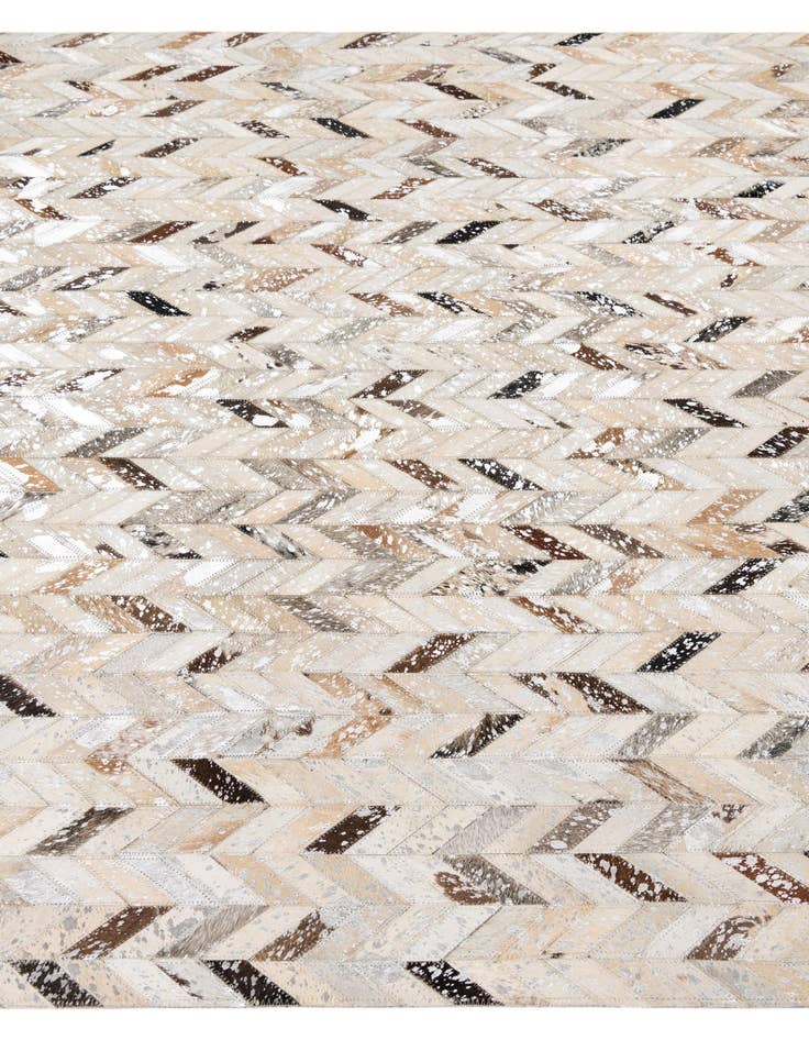 Detail image of 5' x 8' Cowhide Leather Rug