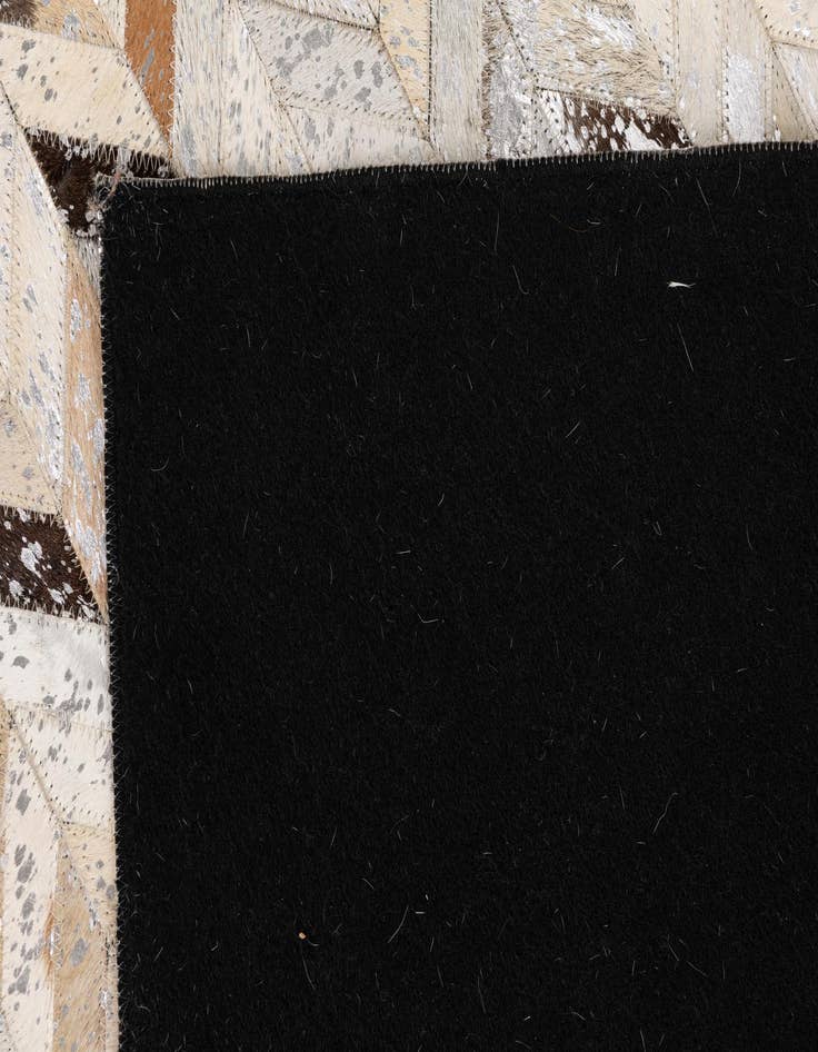 Detail image of 5' x 8' Cowhide Leather Rug