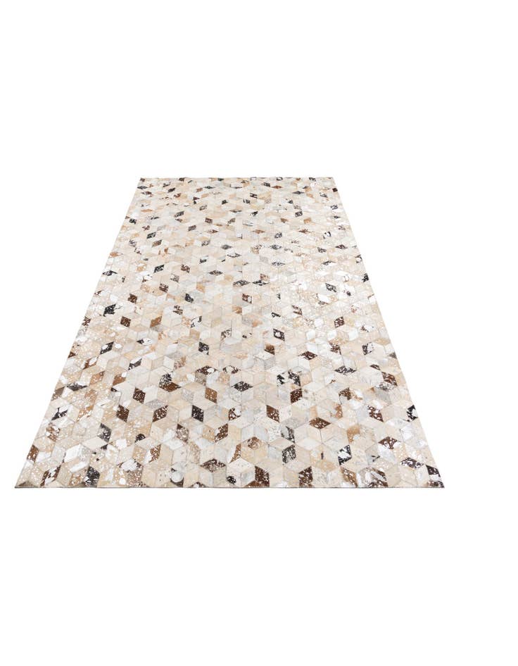 Detail image of 5' x 8' Cowhide Leather Rug