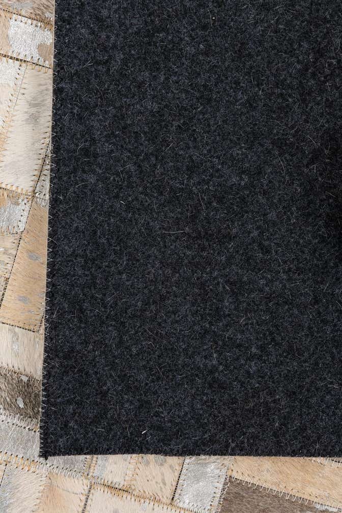 5' x 7' 10 Cowhide Leather Rug