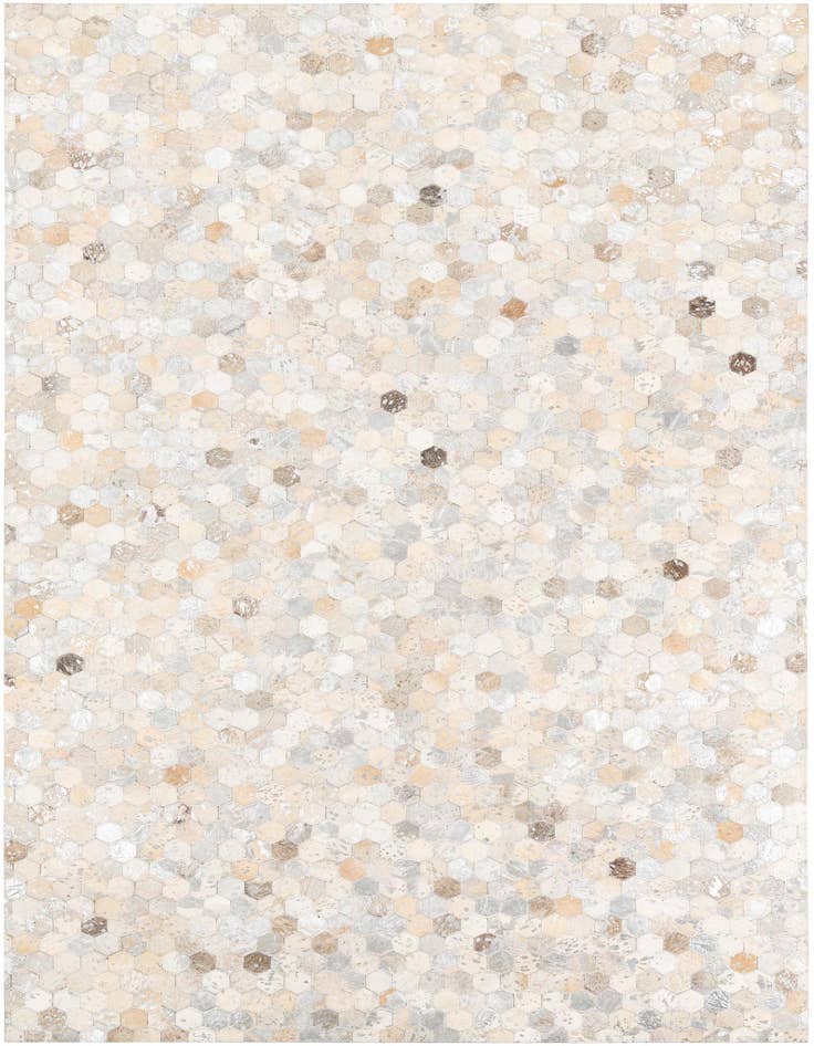 Detail image of 5' x 8' Cowhide Leather Rug