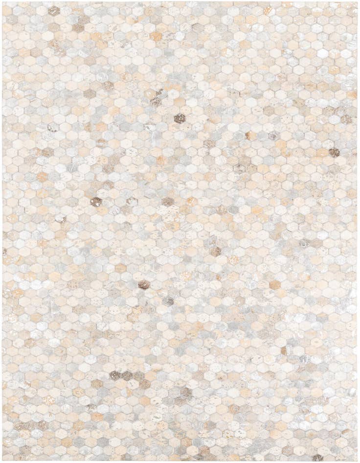 Detail image of 5' x 8' Cowhide Leather Rug