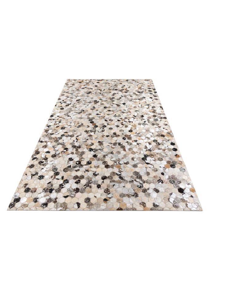 Detail image of 5' x 8' Cowhide Leather Rug