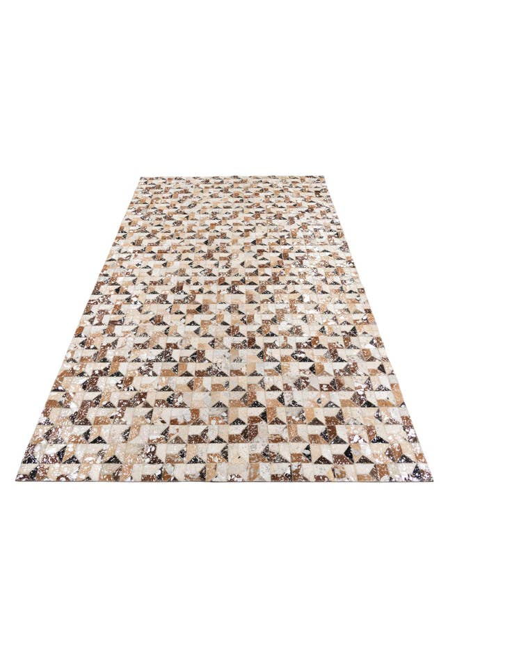 Detail image of 5' x 8' Cowhide Leather Rug