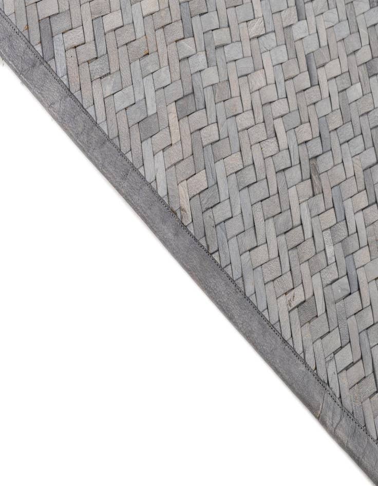 Detail image of 4' x 6' Cowhide Leather Rug