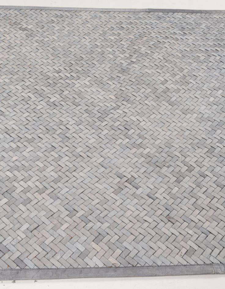 Detail image of 4' x 6' Cowhide Leather Rug