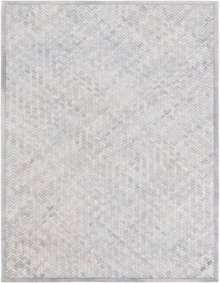 Detail image of 4' x 6' Cowhide Leather Rug