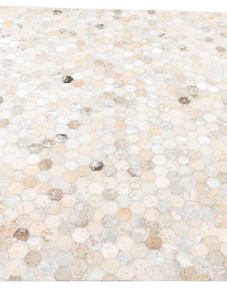 Detail image of 5' x 8' 1 Cowhide Leather Rug