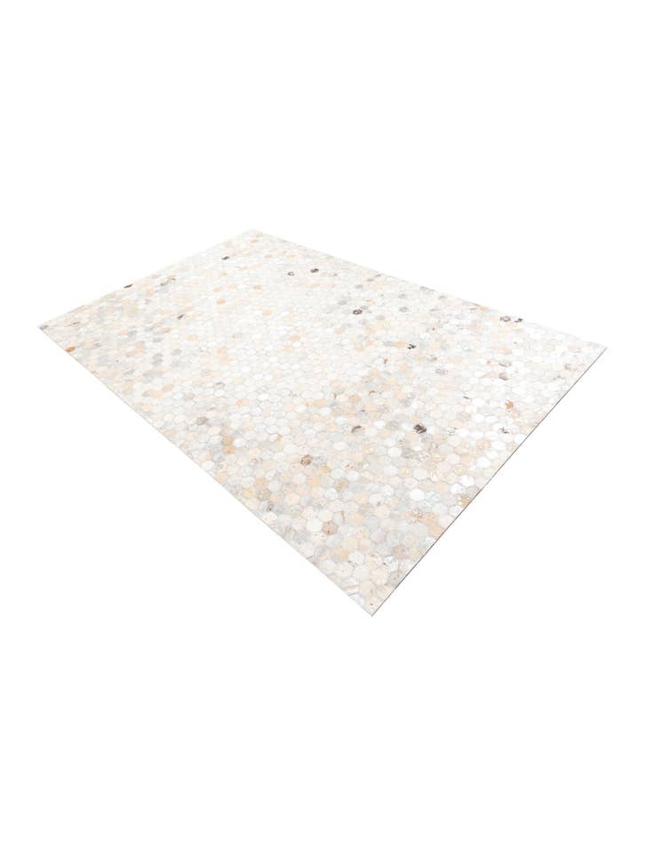 Detail image of 5' x 8' Cowhide Leather Rug