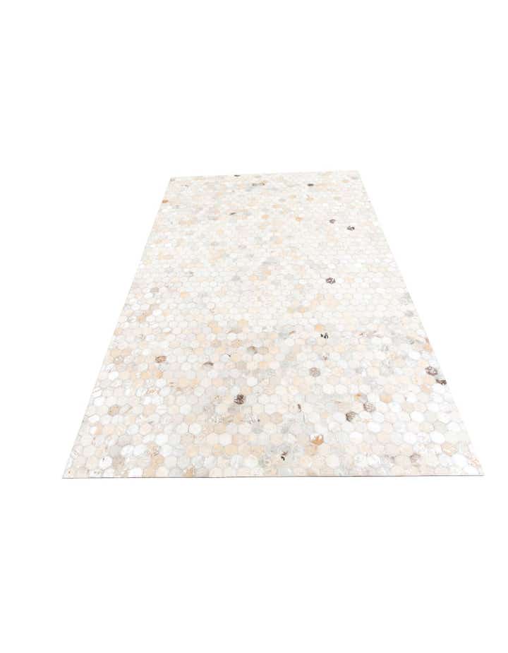 5' x 8' Cowhide Leather Rug