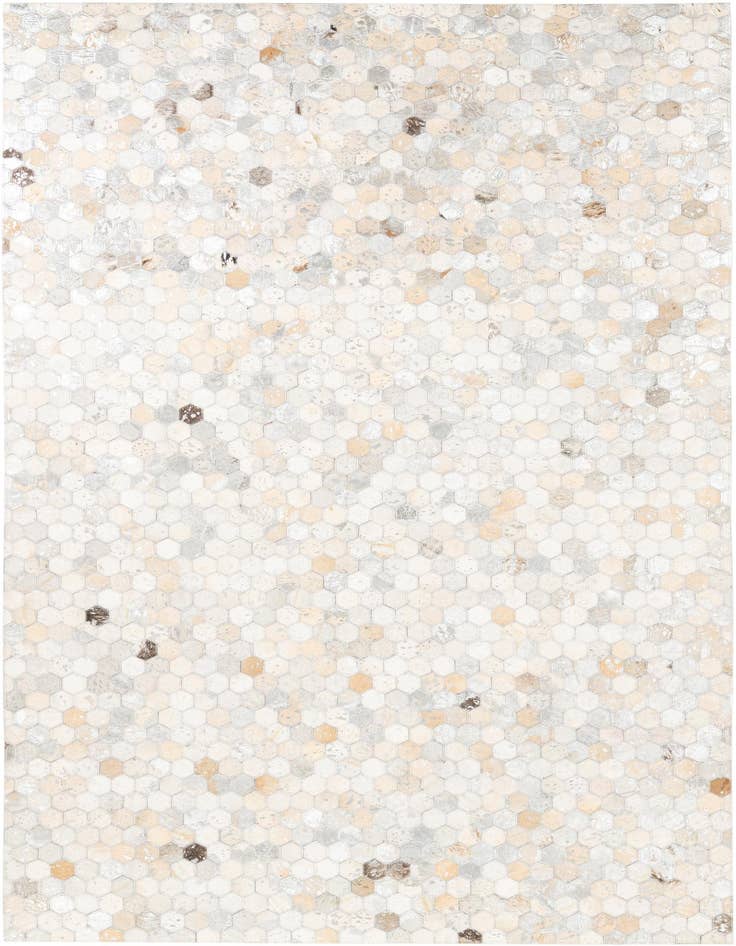 Detail image of 5' x 8' Cowhide Leather Rug