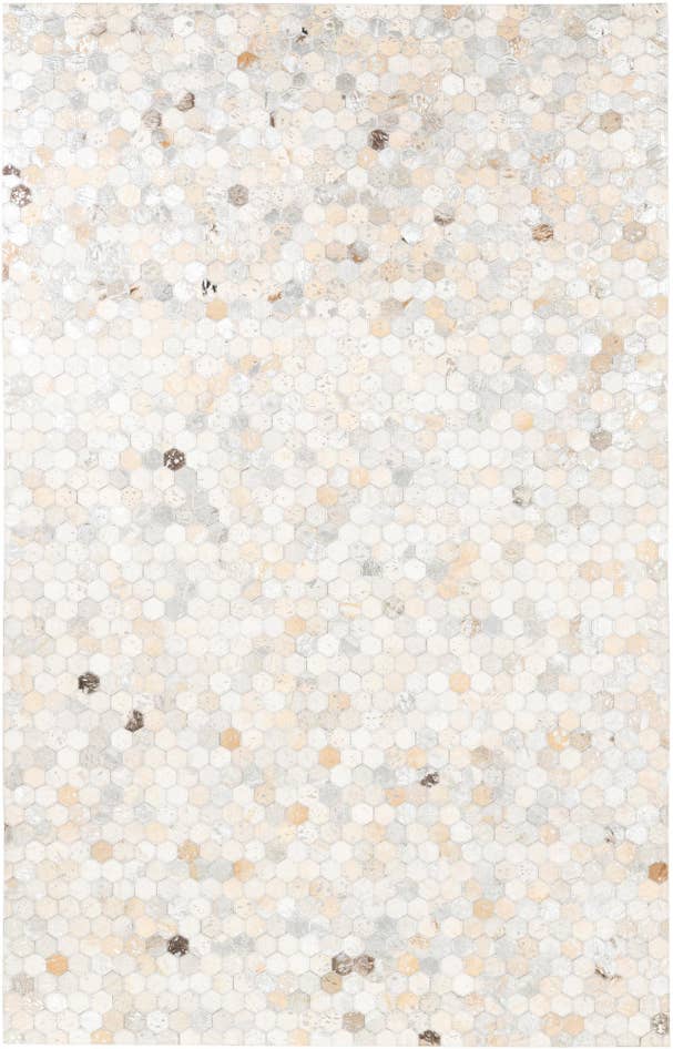 Detail image of 5' x 8' Cowhide Leather Rug
