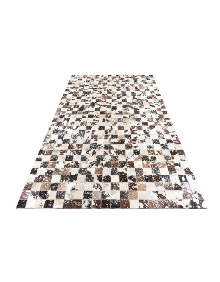 Detail image of 5' x 8' Cowhide Leather Rug