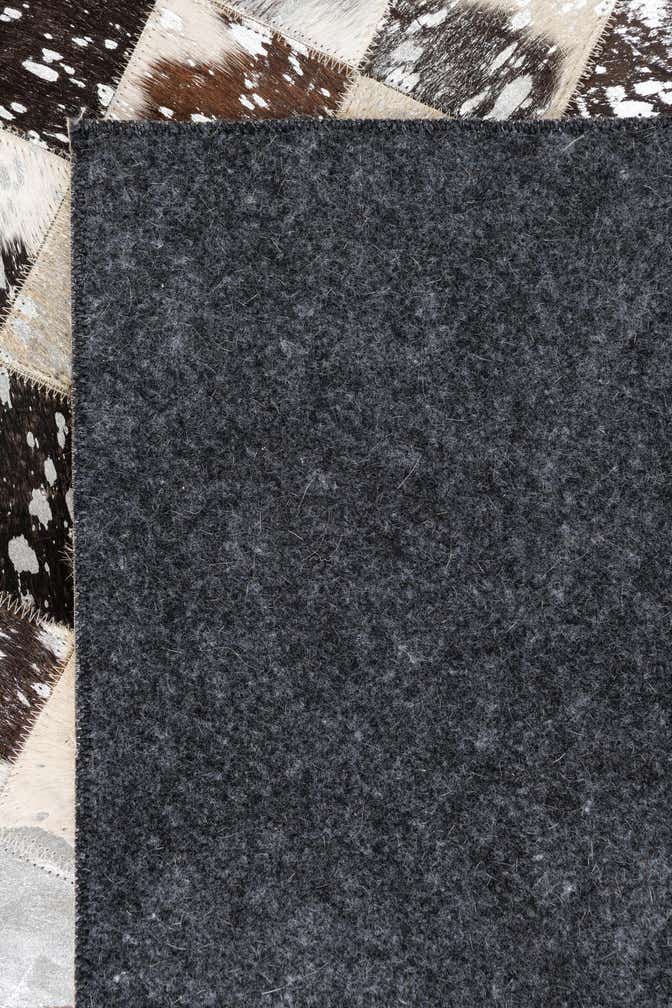 5' x 8' Cowhide Leather Rug