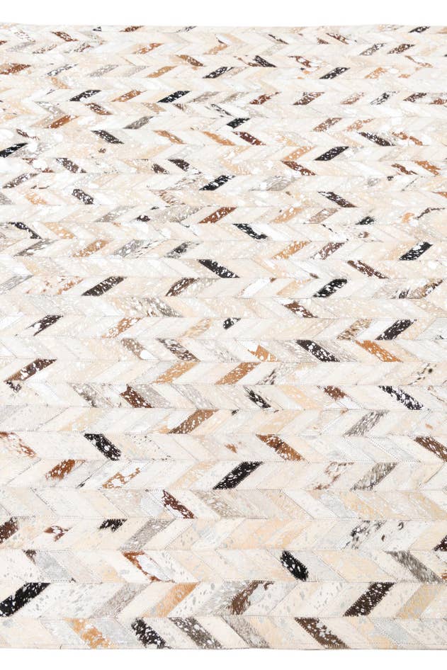 Detail image of 5' x 8' 1 Cowhide Leather Rug
