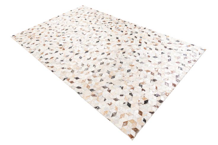 Detail image of 5' x 8' Cowhide Leather Rug