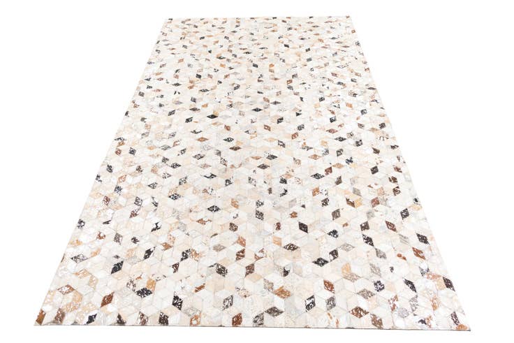 Detail image of 5' x 8' Cowhide Leather Rug