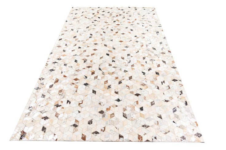 Detail image of 5' x 8' Cowhide Leather Rug