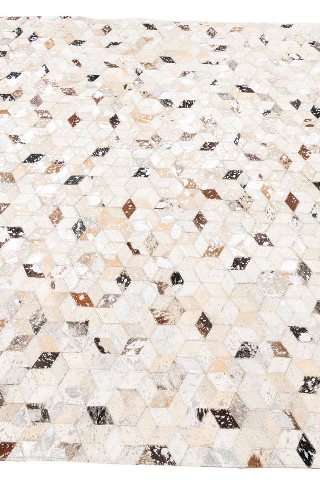 Detail image of 5' x 8' Cowhide Leather Rug