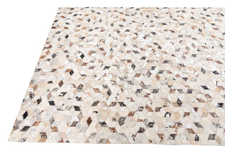 Detail image of 5' x 8' Cowhide Leather Rug