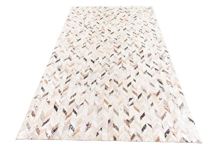Detail image of 5' x 8' Cowhide Leather Rug