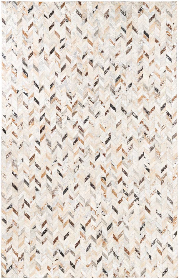 Detail image of 5' x 8' Cowhide Leather Rug