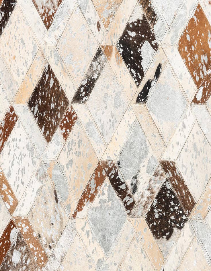 Detail image of 5' x 8' Cowhide Leather Rug