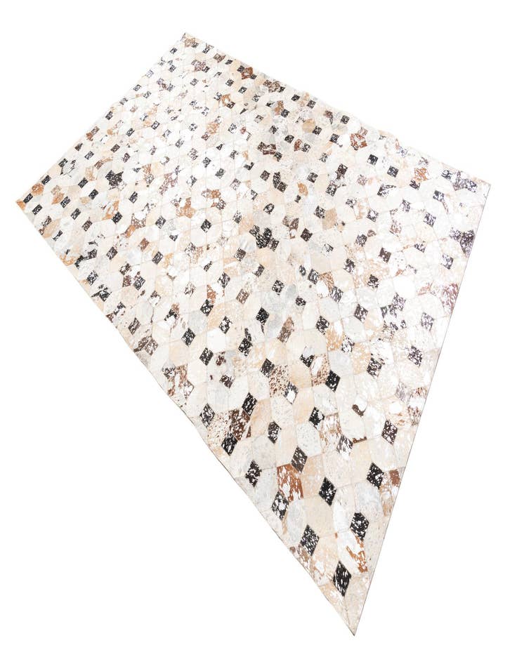 Detail image of 5' x 8' Cowhide Leather Rug